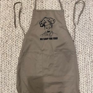 NWOT | Seinfeld | No Soup For You Apron